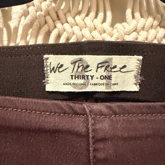 Free People Brown Flared Pants - Picture 2 of 4